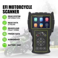 Escáner de Motocicletas M100 Pro OBD Original de Fábrica para Vehículos Inteligentes, Multi-idioma, Lector de Códigos, Probador de Batería 12V