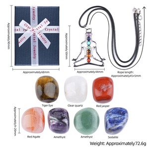 Kit <span class=keywords><strong>de</strong></span> Piedras <span class=keywords><strong>de</strong></span> Cristal <span class=keywords><strong>de</strong></span> Chakra para Sanación, Varitas <span class=keywords><strong>de</strong></span> Cristal Curativas, Puntas <span class=keywords><strong>de</strong></span> Reiki, Juego <span class=keywords><strong>de</strong></span> 7 Chakras, Piedras Pulimentadas, Pulseras <span class=keywords><strong>de</strong></span> Chakra, Meditación - Product Image 4