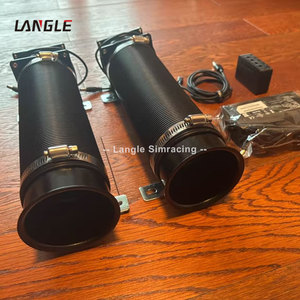 Simulateur de retour de force du vent en intérieur pour Fanatec Conspit, capteur de vitesse de vent dynamique pour jeu de course PC GT7, simulation de course haute performance - Product Image 2