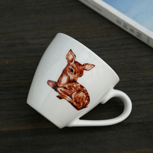 Set di Tazze da Caffè e Tè in Ceramica Stile Arabo Vintage 80ml, Design Moderno Minimalista, Lavabili in Lavastoviglie e Utilizzabili in Microonde - Product Image 5