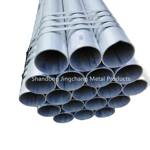 4 or 5 inch TSX-GP13660 construction building materials EMT conduit ERW GI pipe hot dipped galvanized steel pipe tube