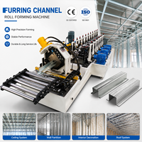 Machine de profilage de canaux de charpente Omega à haute efficacité, équipement de production de profilés en forme de chapeau