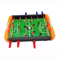 Jeu de baby-foot miniature en plastique d'intérieur, jeu de football de table
