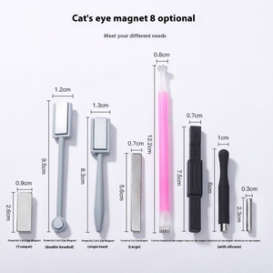 Penna multifunzione <span class=keywords><strong>arcobaleno</strong></span> Nail Art Gel per occhi di gatto <span class=keywords><strong>magnete</strong></span> morbido potente in Ferrite perline di vetro materiali magnetici - Product Image 4