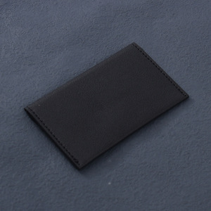 Tarjetero de cuero PU al por mayor de fábrica, tarjetero multifuncional negro para tarjetas de habitación - Product Image 3
