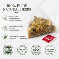 Thé Minceur Détoxifiant à Faible MOQ, Marque Privée, Résultats en 20 Jours, Thé Herbal pour Ventre Plat, Sachets de Thé pour Soins Corporels
