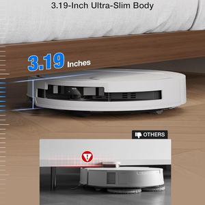 หุ่นยนต์ดูดฝุ่น ECOVACS DEEBOT T50 PRO OMNI พร้อมสถานี 10-in-1, 70 ° C น้ำยาถูพื้นร้อน, AIVI 3D 3.0, แบตเตอรี่ 6400mAh - Product Image 5