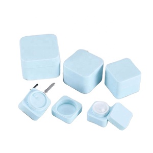 Best Price Double Scrub Square Cream Bottle 5g to 50g PP <b>Plastic</b> Cosmetic Packaging Quality <b>Plastic</b> <b>Jars</b> - Product Image 1