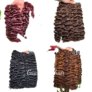 Paquete de Cabello Humano Virgen Vietnamita Rizado Súper Doble, Cabello Birmano de Ondas Apretadas, Precio al por Mayor - Product Image 1