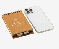 Carnet à spirale personnalisé avec logo, recyclé, 2027, le meilleur, avec stylo, vente en gros, ensemble cadeau, qualité supérieure, excellent
