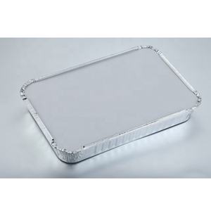 <span class=keywords><strong>Barquette</strong></span> en <span class=keywords><strong>aluminium</strong></span> jetable avec couvercles, 31x21x4cm, <span class=keywords><strong>2L</strong></span>, 5LB, 831980, 6 portions, emballage alimentaire en <span class=keywords><strong>aluminium</strong></span>, Alufo EC31214I - Product Image 2