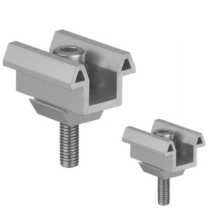 30mm Nhôm năng lượng mặt trời bảng điều khiển gắn Kẹp Giữa và giữa bảng điều khiển năng lượng mặt trời trung tâm C kẹp mái và lắp khung - Product Image 2