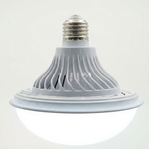 Bombilla LED UFO de Plástico, Base Estándar, 2700K, Luz Cálida Suave, AC85-265V, CRI 85, 3000 Lúmenes, Certificación CE, ABS+PP, para Uso en Hoteles - Product Image 1