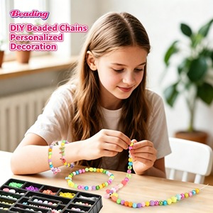 <span class=keywords><strong>Kit</strong></span> <span class=keywords><strong>de</strong></span> Cuentas Coloridas <span class=keywords><strong>para</strong></span> <span class=keywords><strong>Hacer</strong></span> Joyas, Set <span class=keywords><strong>de</strong></span> Manualidades con Cuentas Surtidas, Cuerdas Elásticas, <span class=keywords><strong>Pulseras</strong></span>, Collares, Juguete Creativo <span class=keywords><strong>para</strong></span> Niñas - Product Image 2