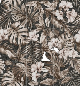 Siêu sang trọng 800x2600 chạm khắc hoa nghệ thuật đá cẩm thạch sứ slab đá hiệu ứng liền mạch tường ốp và sàn gạch - Product Image 6