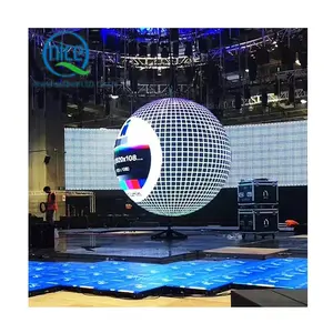 Pubblicità a LED illumina gigantesca sfera Video con globo terrestre grande sfera per eventi di sfondo del palcoscenico concerto Tour mondiale