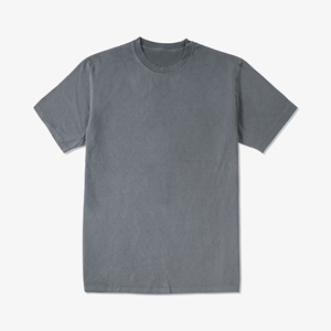 Mens alla moda di dentro e fuori il 100% in cotone tinta unita in bianco di pietra lavato sbiadito tee shirt oversize streetwear t-shirt vintage - Product Image 5