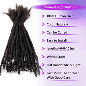 Cabello Brasileño al Por Mayor, Alta Calidad, Rizado Intermedio, 4, 6, 8, 10 Pulgadas, 0.6, 0.8, Totalmente Personalizable, Cabello Humano en Oferta - Product Image 6