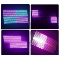 Projecteur stroboscopique 240W 8+8 avec effets Wash RGB et stroboscopique blanc, effet cheval de course 8 zones, éclairage de scène DMX pour DJ, clubs, bars et soirées