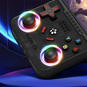 เครื่องเล่นเกมพกพา M50 รุ่นใหม่สไตล์เรโทร หน้าจอ 4 นิ้ว แบตเตอรี่ 4000mAh พร้อมหน่วยความจำขนาดใหญ่ 64GB 128GB - Product Image 3