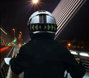 Trung quốc sản xuất fashional tốc độ linh hoạt LED hiển thị an toàn Mũ bảo hiểm phụ kiện LED màn hình linh hoạt - Product Image 6