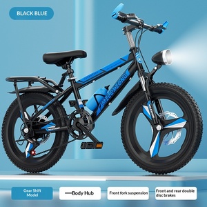 Vélo de montagne pour enfants, garçons et filles, cadre en acier à haute teneur en carbone, absorption des chocs, frein à disque, roue monobloc - Product Image 6