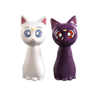 Ensemble avec shaker de sel et de poivre en céramique, chats mignons décoratifs personnalisés, vente en gros, livraison gratuite - Product Image 3