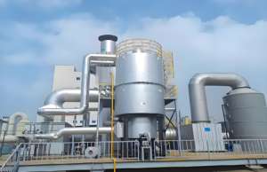 Yüksek kalite tıbbi atık yakıcısı egzoz gazı arıtma ekipmanları düşük fiyat PLC motoru içeren döner fırın yakma - Product Image 3