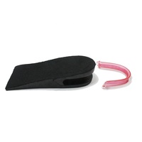 Demi-coussin d'air réglable chaussures stimulantes ascenseurs produits 3 couches 6cm Absorption des chocs talon ascenseur hauteur augmentant semelles intérieures