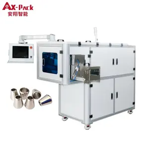 Máquina de embalagem de liga de zinco para acessórios de vestuário AX-Pack, máquina de embalagem com contagem de baixa queda