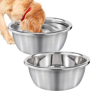 High Capacity <b>Dog</b> Food Water <b>Bowls</b> for <b>Large</b> <b>Dogs</b> Stainless Steel <b>Large</b> <b>Dog</b> <b>Bowl</b> Pet Feeding <b>Bowls</b> - Product Image 1