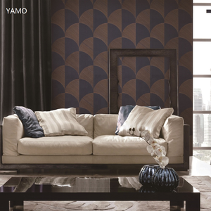 <strong>Luxury</strong> <strong>Wallpaper</strong> Colorful Handmade Sisal and Linen <strong>Wallpaper</strong> for Home Decoration - Product Image 2