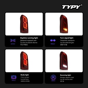 ชุดแปลงไฟท้าย LED สำหรับรถยนต์โตโยต้า โปรบ็อกซ์ ปี 2022-2025 ไฟท้าย ไฟวิ่งกลางวัน และไฟเลี้ยวแบบเรียงลำดับ - Product Image 4