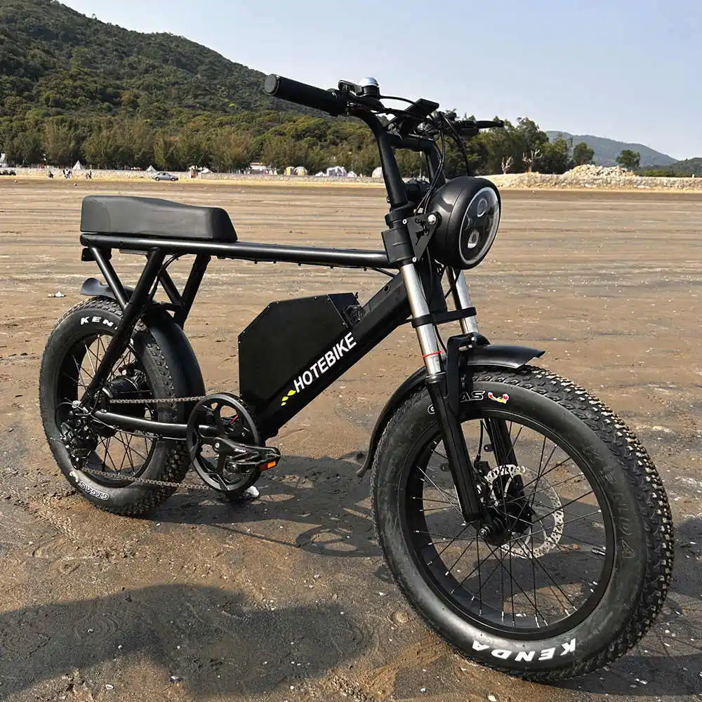 도로 750w 장거리 ebike e 자전거 retro 바닷가 함 21 속도 전기 도시 자전거 빠른 전기 자전거 떨어져