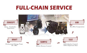 سترة تكتيكية قتالية مخصصة من دبل سيف، مصنوعة من النايلون 600d 1000d، مع نظام مولي، وحامل ألواح سريع التحرير، ومعدات دفاعية - Product Image 3