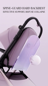 Système de voyage avec poussette à roues pivotantes et siège <span class=keywords><strong>auto</strong></span> combiné, siège <span class=keywords><strong>auto</strong></span> pour bébé et enfant, poussette pliable et siège pour tout-petit H5+C - Product Image 6