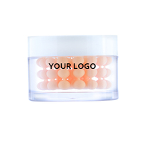 Crème Visage Hydratante au Collagène et ADN de Saumon PDRN en Capsules, Gel en Capsules à la Niacinamide, Marque Blanche