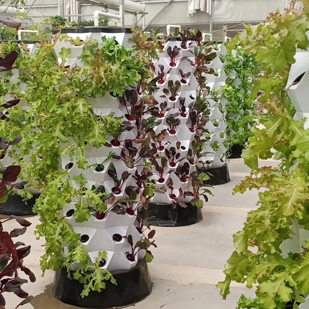 Aeroponic crescita torri giardino verticale sistema idroponico