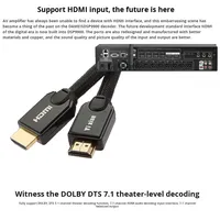 Sistema Integrado para Cine KTV, Preamplificador con Efecto de Reverberación, DAMEIS DSP9900, Decodificador de Audio Digital Profesional Dolby Atmos para Cine