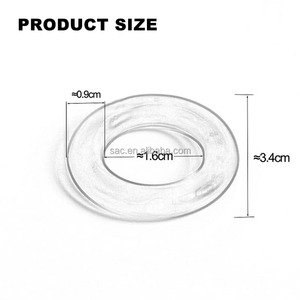 SacKnove Verrouillage du pénis masculin Sperme Prépuce Transparent Couleur Blocage Masturbateurs Retarder l'éjaculation Sex Toys Pour Hommes Cock <span class=keywords><strong>Ring</strong></span> - Product Image 6