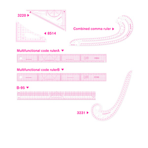 <span class=keywords><strong>Regla</strong></span> curva de fábrica de fuente, <span class=keywords><strong>regla</strong></span> a medida de varios estilos con patrón de ropa, <span class=keywords><strong>regla</strong></span> de <span class=keywords><strong>costura</strong></span> - Product Image 1