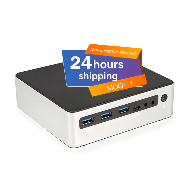 Meegopad AI PC Intel Core Ultra 5 Ultra 7 125H 155H CPU Mini Desktop Win11 Pro 32GB DDR5 1TB SSD Wifi 6 MINI PC Computer