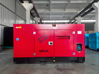 Groupe électrogène diesel Gordon 50 kVA triphasé super silencieux, refroidi par eau, avec ATS et démarrage automatique