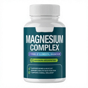 Capsules de glycinate de magnésium OEM/ODM d'origine usine, complément pour la mémoire et le sommeil, 90 capsules, conditionnement en bouteille, vente en gros - Product Image 4