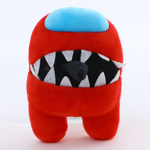 Nuovo Arrivo: Peluche Ricamato Stile Anime '<span class=keywords><strong>Among</strong></span> <span class=keywords><strong>Us</strong></span>' con Personaggio Lupo Mannaro, Giocattolo Antistress in Cotone PP per <span class=keywords><strong>il</strong></span> Mercato Internazionale - Product Image 4