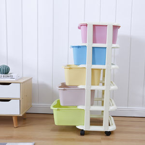 Ecologisch verantwoorde plastic babykast met 5 laden voor kinderen - Product Image 5