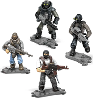 Figurines de l'armée en plastique personnalisées, Soldat en jouet, Mega Set Battlefield Tank, Arme de guerre Fornite, Modèle militaire de jeu