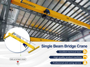 Pont roulant monopoutre de 1 à 31 m, style européen, pour petit atelier mobile, 3 tonnes, 380 V, adapté à l'extérieur, structure entièrement étanche - Product Image 5