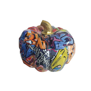 Estatuilla de calabaza artesanal de resina al por mayor para decoración del hogar Tang Cai Decoración de mesa estatua de escultura de resina - Product Image 2