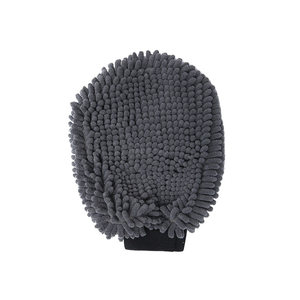 مايكروفايبر شنيل سيليكون فرشاة حمام قفاز منتجات تنظيف الحيوانات الأليفة قفازات القط الكلب حمام - Product Image 2